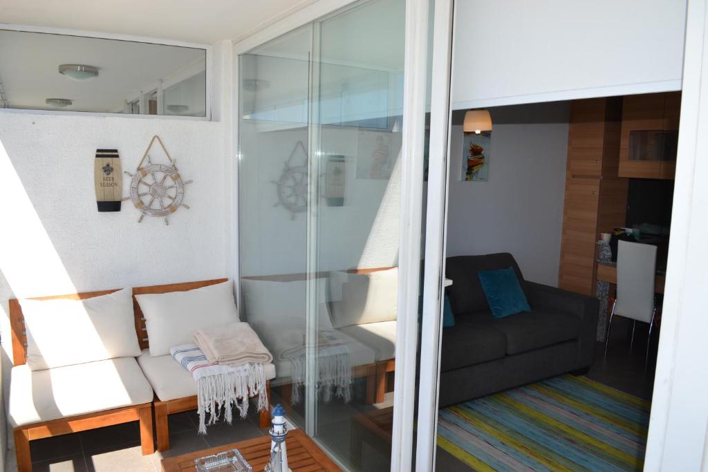 Depto Concón & Vista al Mar, Descanso de lujo, Wifi, Parking 2Tv room 3